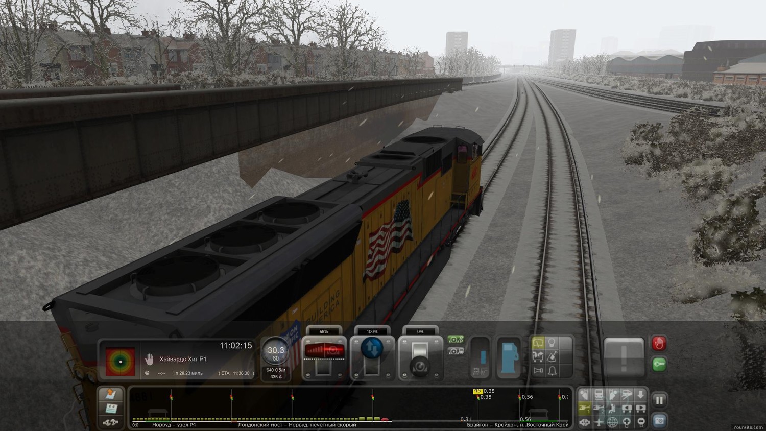 Скриншот 2 к игре Train Simulator 2014 (2013) РС | RePack от xatab