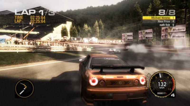 Скриншот 1 к игре Race Driver: GRID (2008) PC | RePack от xatab