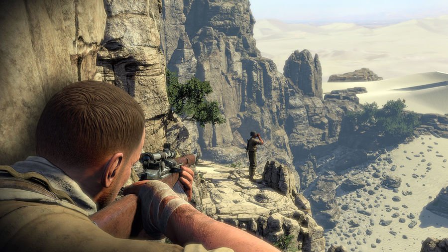 Скриншот 1 к игре Sniper Elite 3 [v 1.14 + DLC] (2014) PC | Rip от xatab