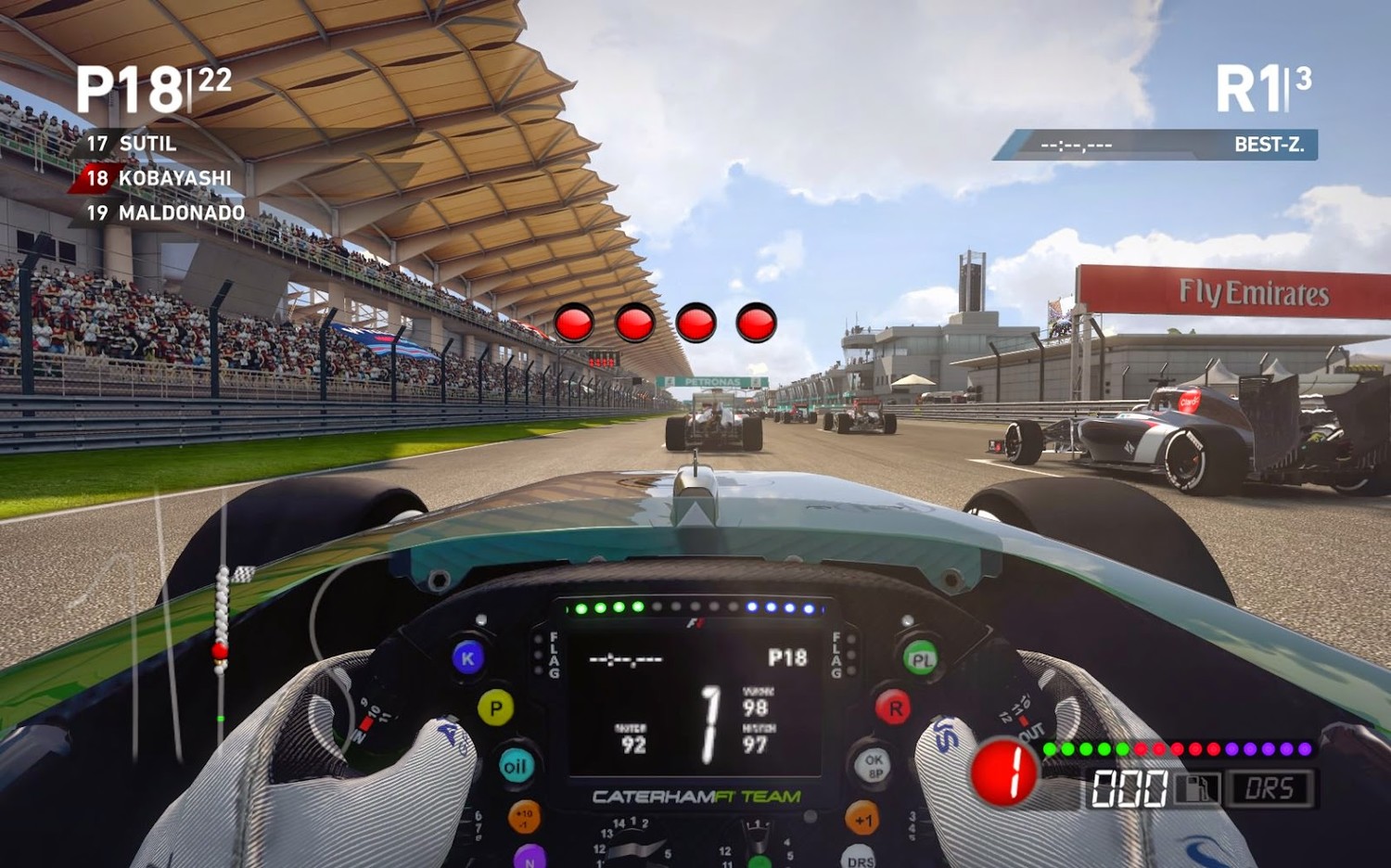 Скриншот 1 к игре F1 2014 (2014) PC | RePack от xatab