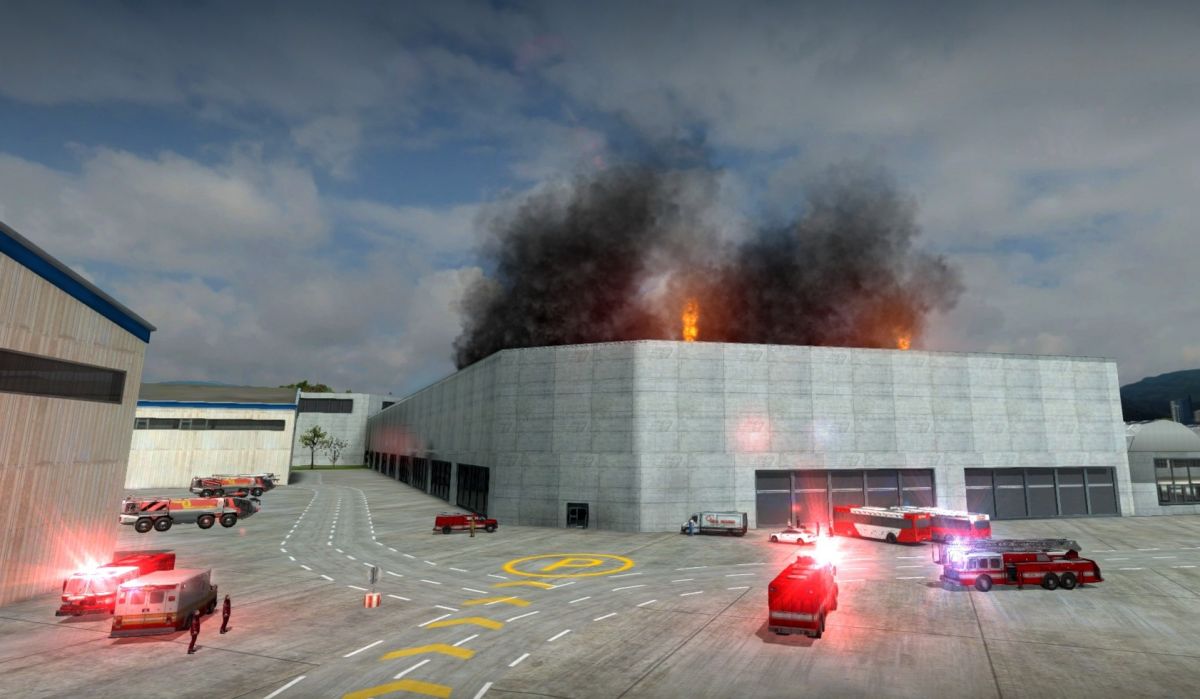 Скриншот 1 к игре Airport Firefighters: The Simulation (2015) PC | RePack от xatab