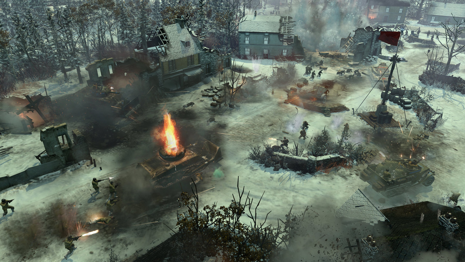 Скриншот 2 к игре Company of Heroes 2: Ardennes Assault [v 4.0.0.19545 + DLC's] (2014) PC | RePack от xatab