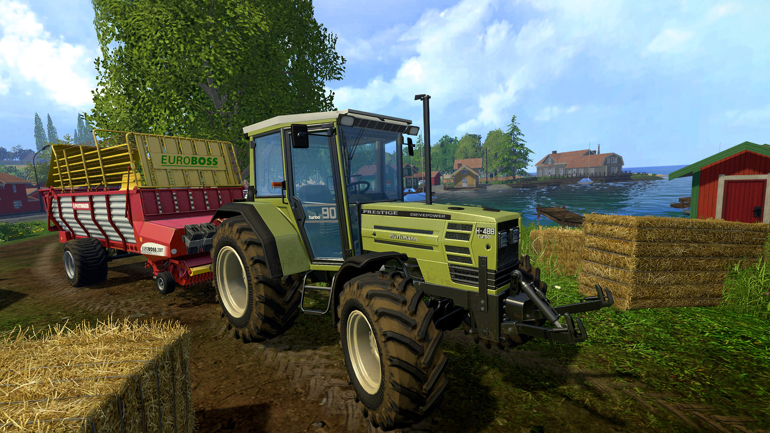 Скриншот 1 к игре Farming Simulator 15: Gold Edition [v 1.4.1 + DLC's] (2014) PC | RePack от xatab