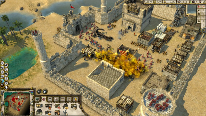 Скриншот 2 к игре Stronghold Crusader 2 [Update 20 + DLCs] (2014) PC | RePack от xatab
