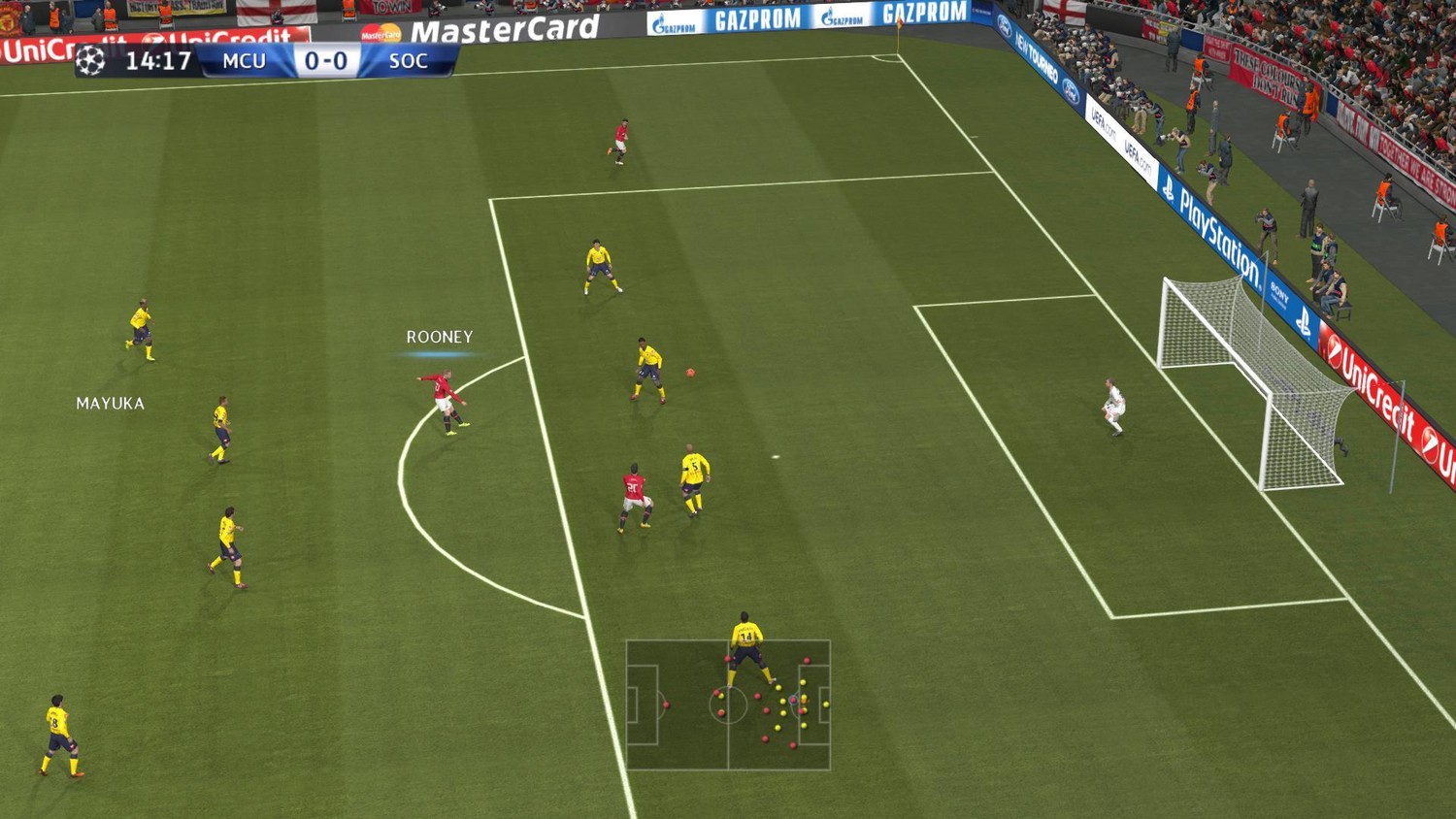 Скриншот 1 к игре PES 2014 / Pro Evolution Soccer 2014: World Challenge (2013) PC | RePack от xatab