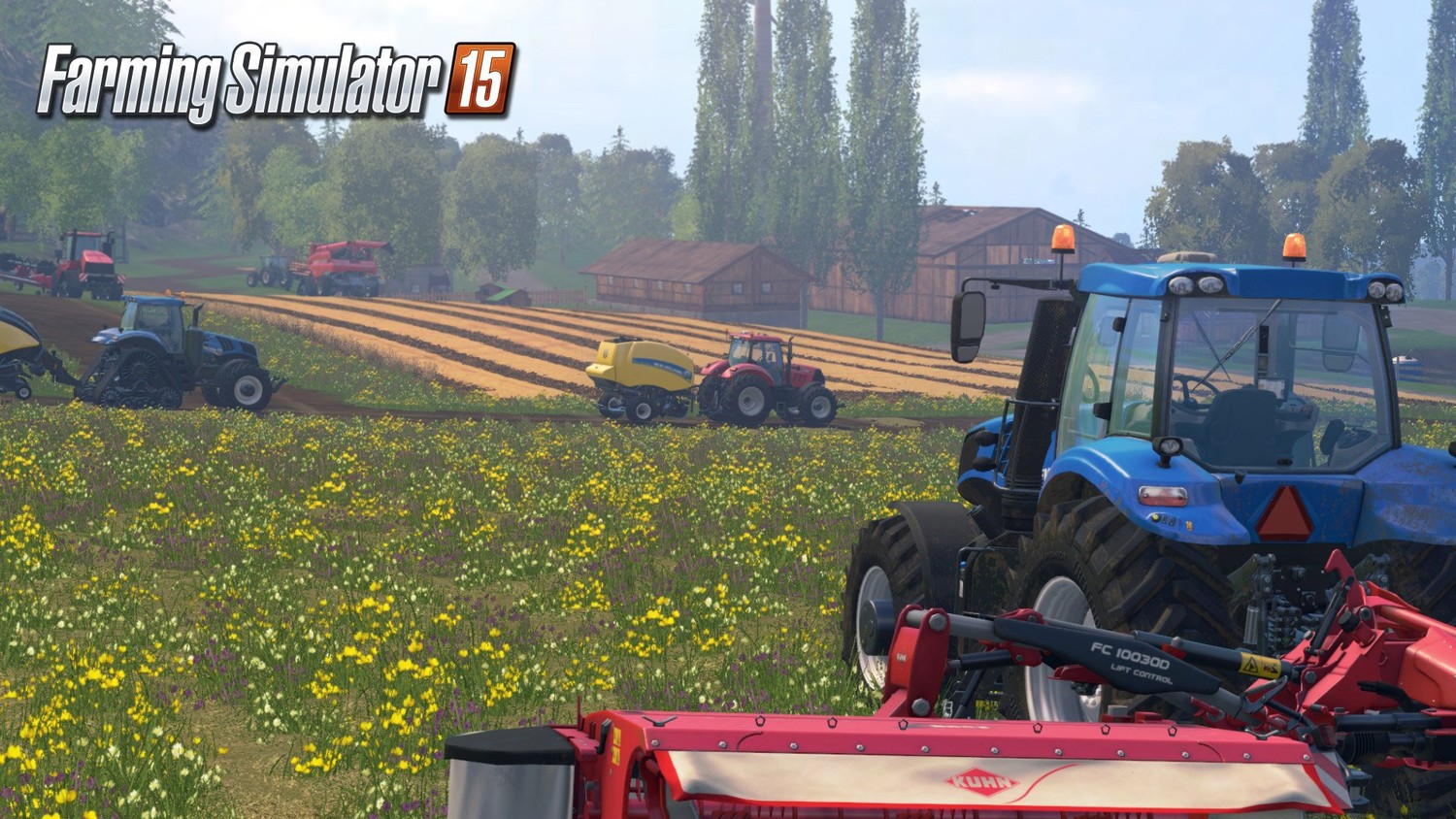 Скриншот 1 к игре Farming Simulator 15: Gold Edition [v 1.4.2 + DLC's] (2014) PC | RePack от xatab