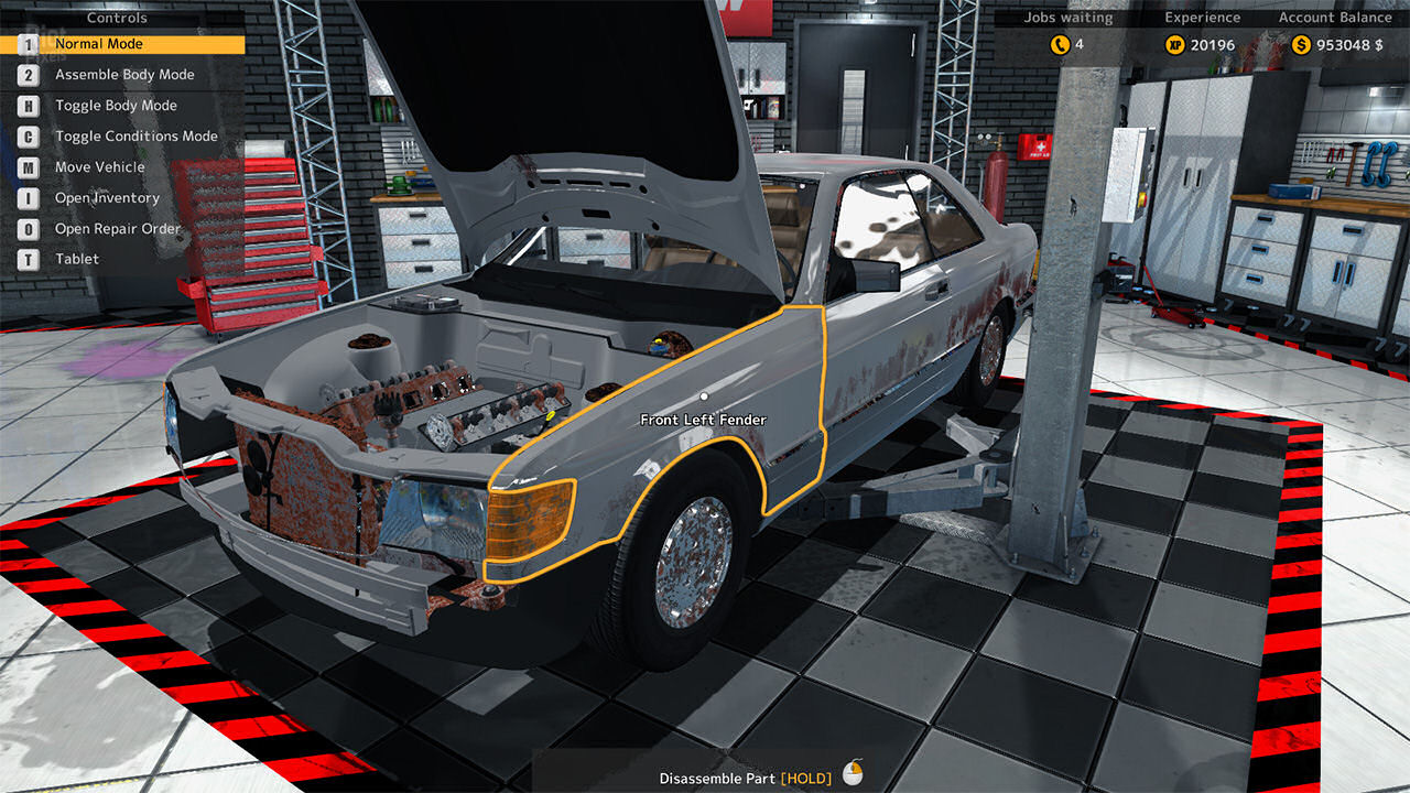 Скриншот 1 к игре Car Mechanic Simulator 2015: Gold Edition [v 1.0.6.2+ 5 DLC] (2015) PC | RePack от xatab