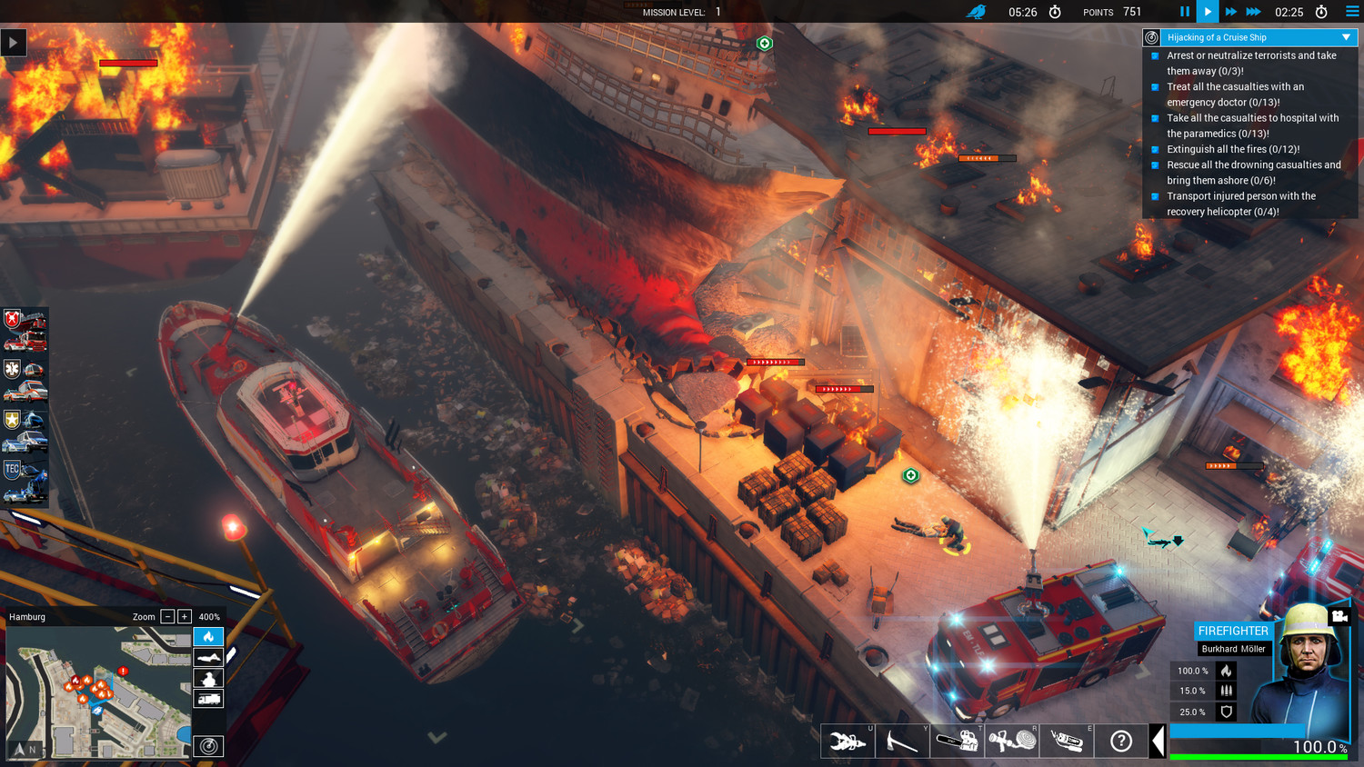 Скриншот 2 к игре Emergency 2017 (2016) PC | RePack от xatab