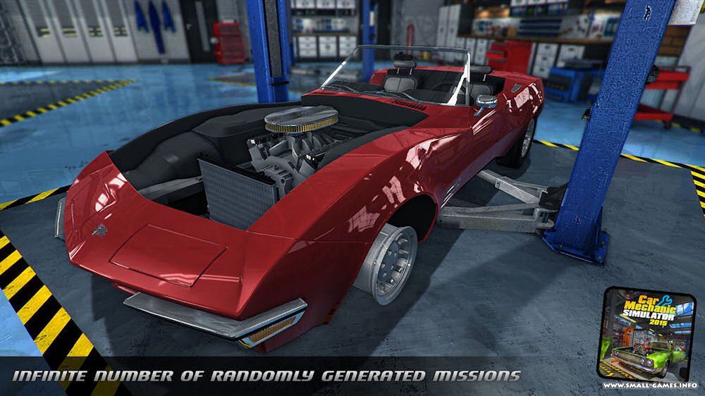 Скриншот 1 к игре Car Mechanic Simulator 2015: Gold Edition [v 1.1.6.0 + 12 DLC] (2015) PC | RePack от xatab