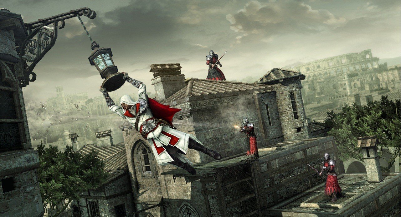 Скриншот 3 к игре Assassin's Creed: Brotherhood (Ubisoft Entertainment) (RUS|RUS) [RePack] от xatab