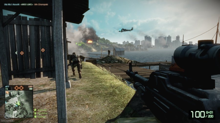 Скриншот 1 к игре Battlefield: Bad Company 2 (Electronic Arts) RePack by xatab