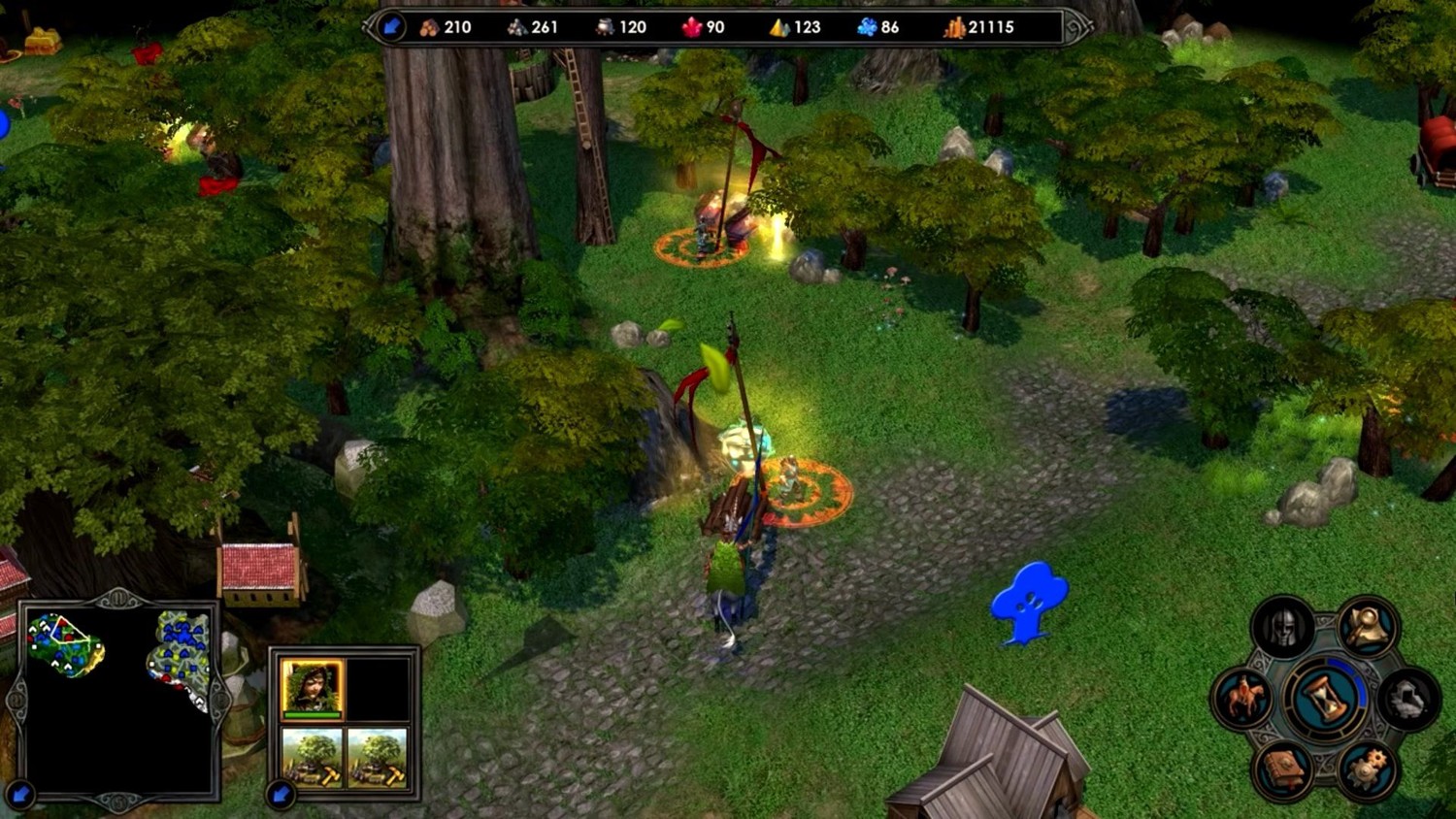 Скриншот 1 к игре Heroes of Might and Magic V - Gold Edition (RUS|RUS) [RePack] от xatab