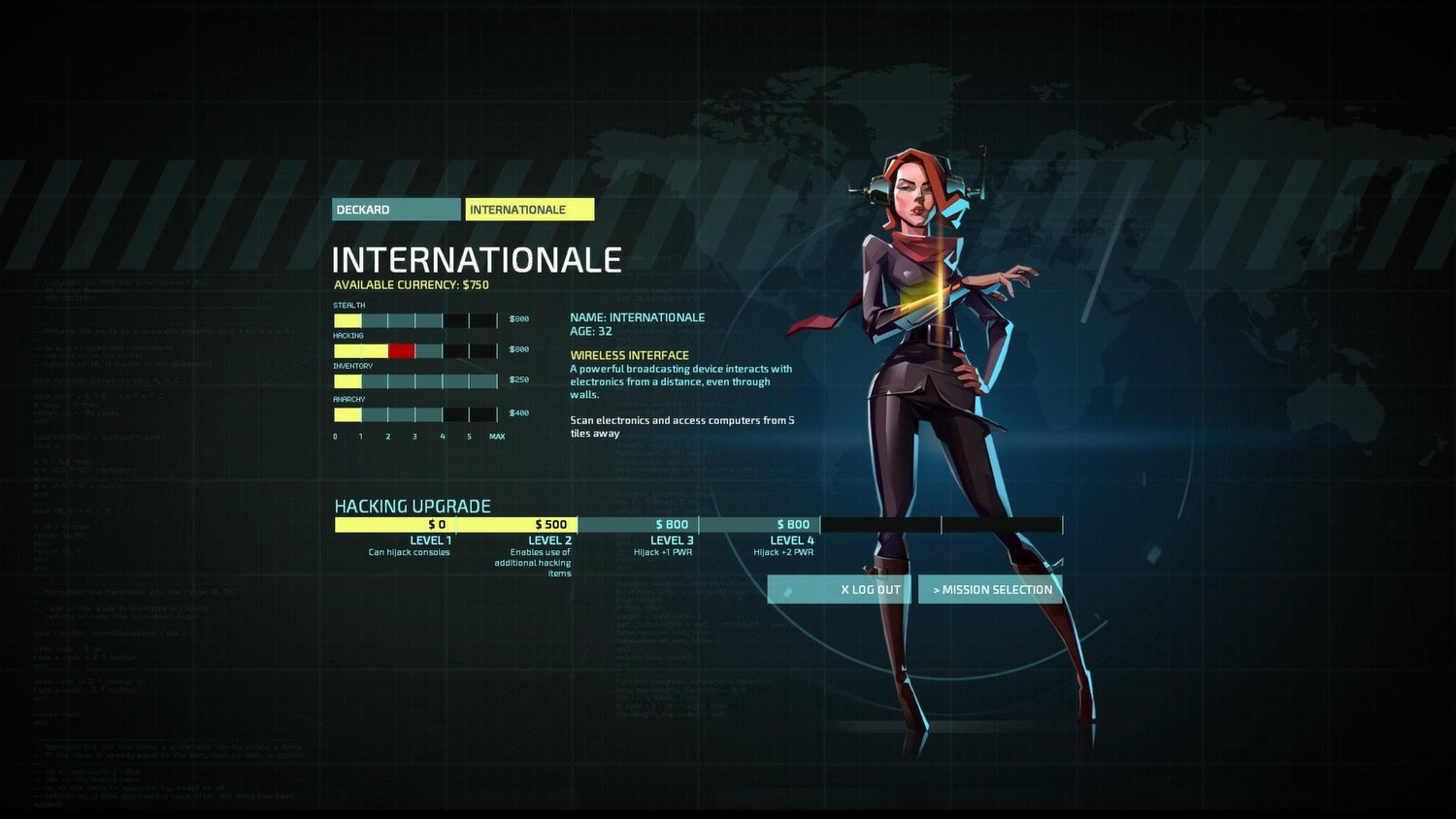 Скриншот 2 к игре Invisible, Inc (2015) PC | Лицензия