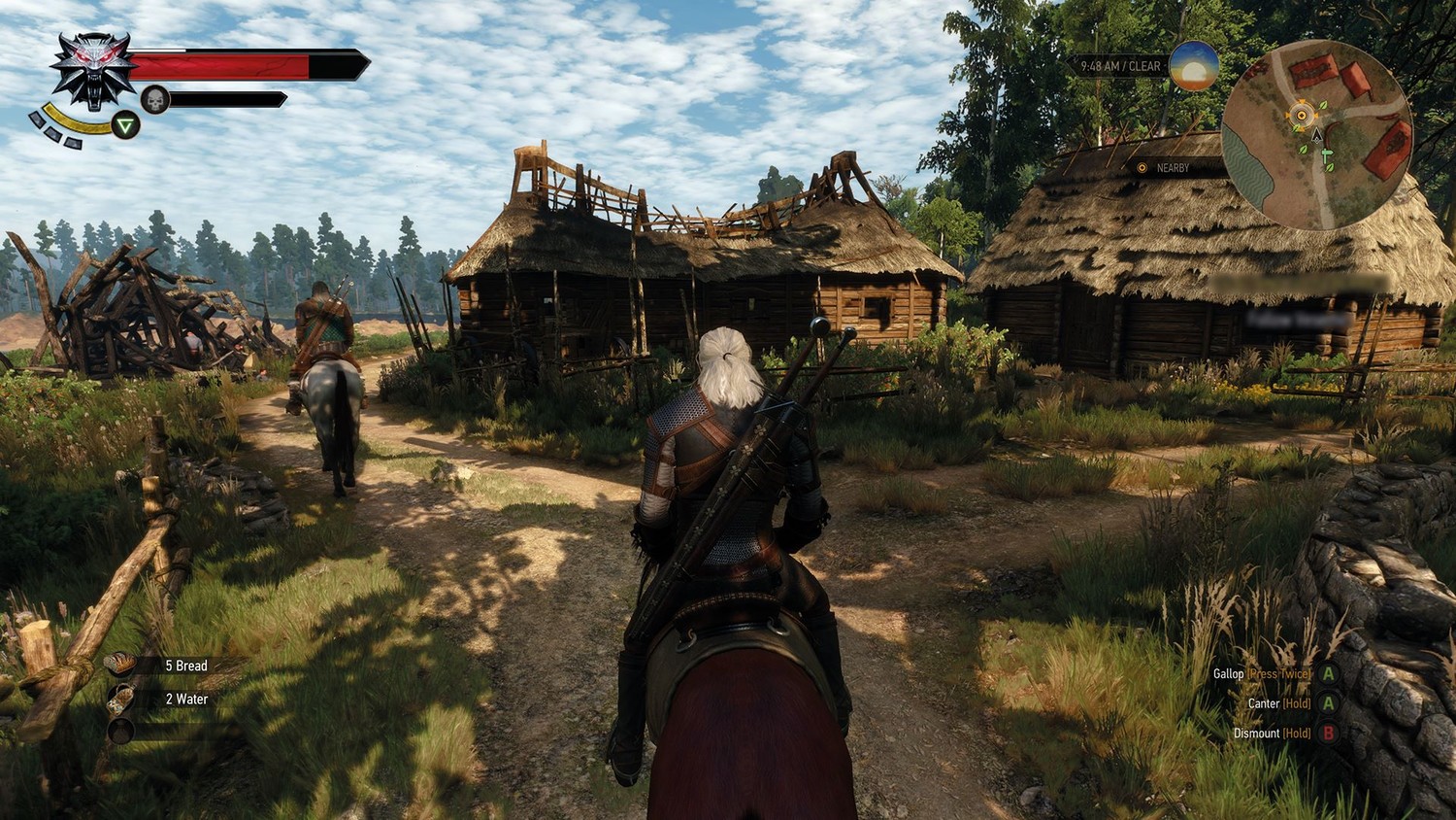 Скриншот 1 к игре The Witcher 3: Wild Hunt  + The Witcher 3 HD Reworked Project (mod v. 12.0) (2015) PC | Repack от xatab