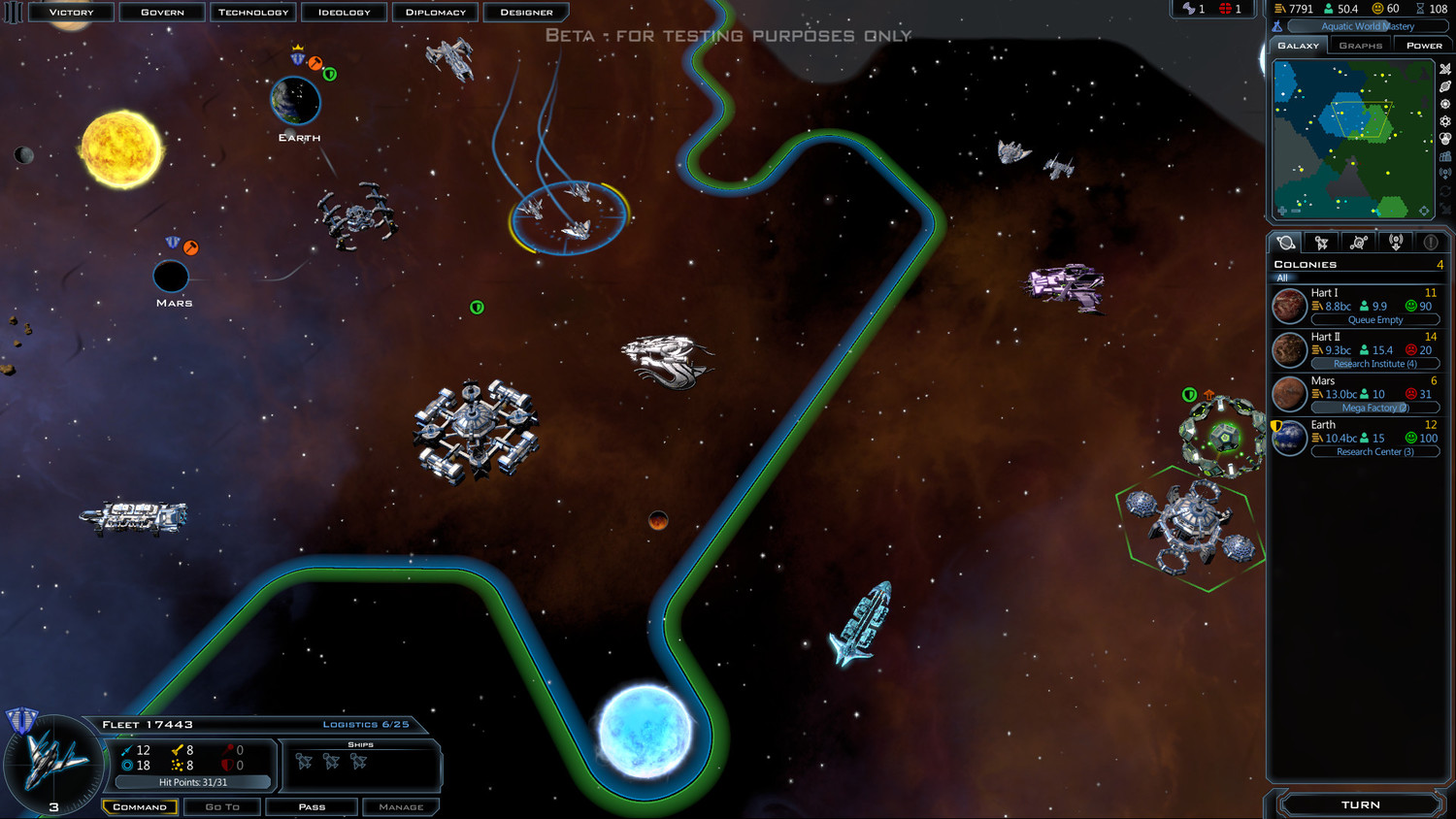 Скриншот 1 к игре Galactic Civilizations III