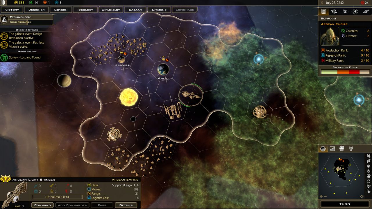 Скриншот 2 к игре Galactic Civilizations III