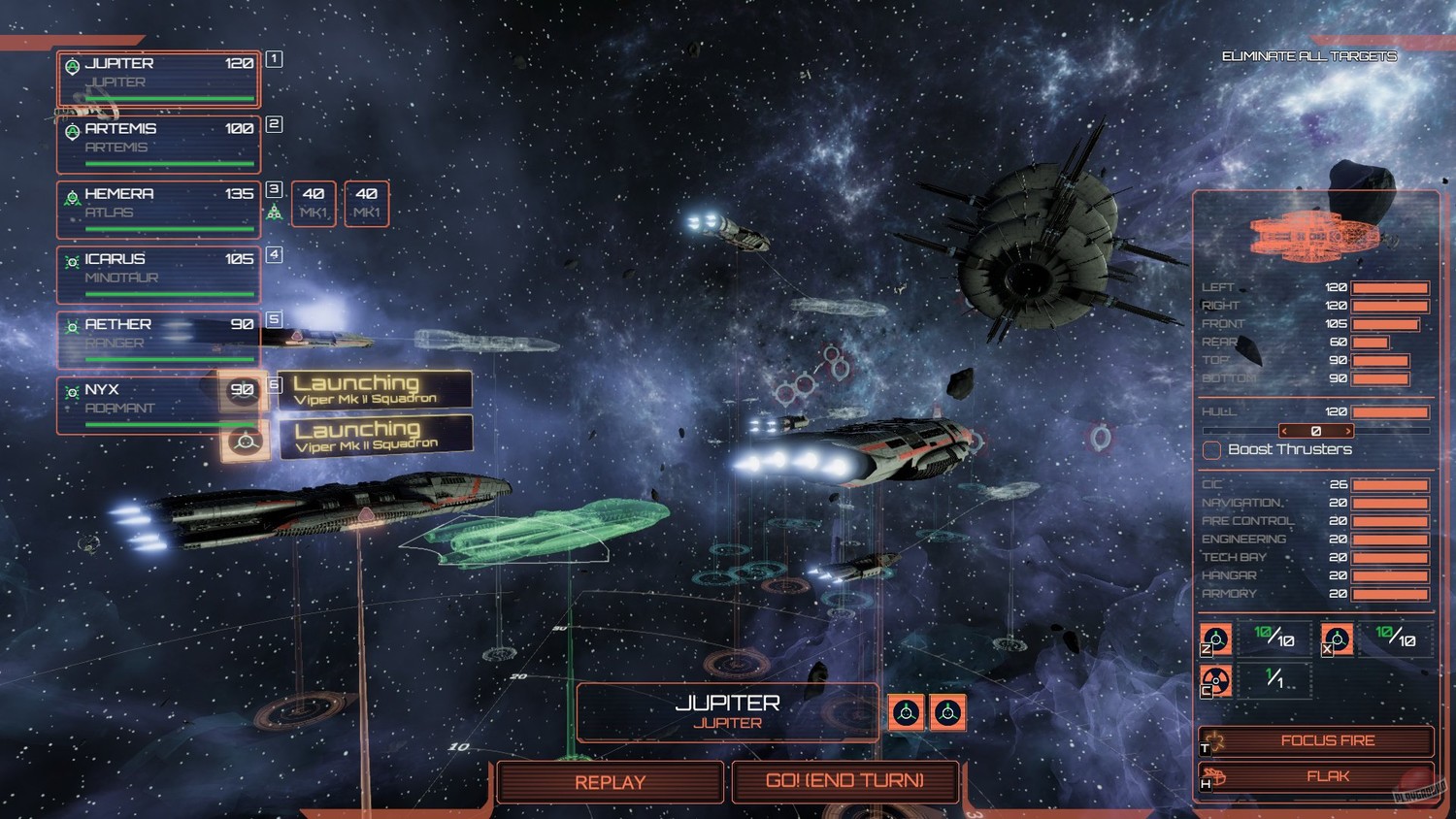 Скриншот 2 к игре Battlestar Galactica Deadlock (2017) PC | Лицензия
