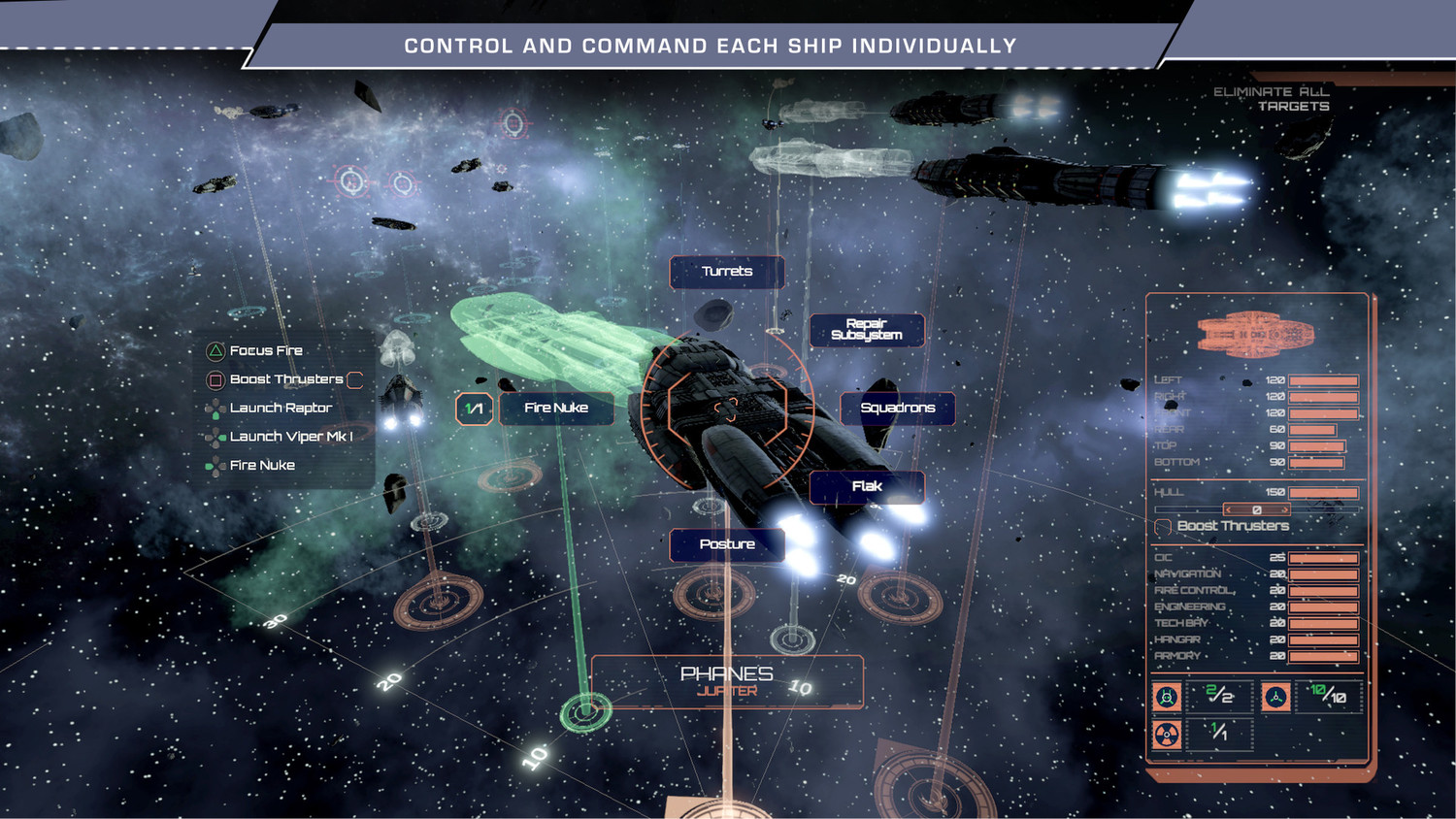 Скриншот 1 к игре Battlestar Galactica Deadlock (2017) PC | Лицензия