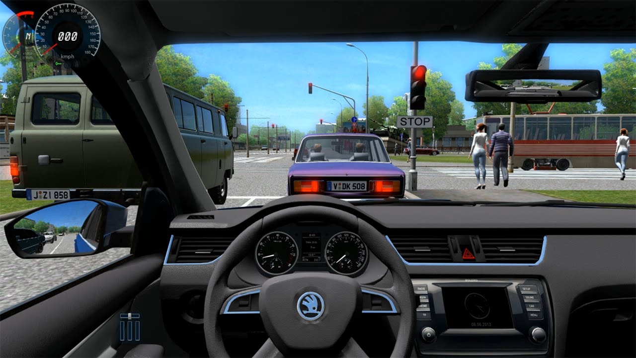 Скриншот 2 к игре City Car Driving (v.1.5.9.2 build 27506)  [RePack] от xatab