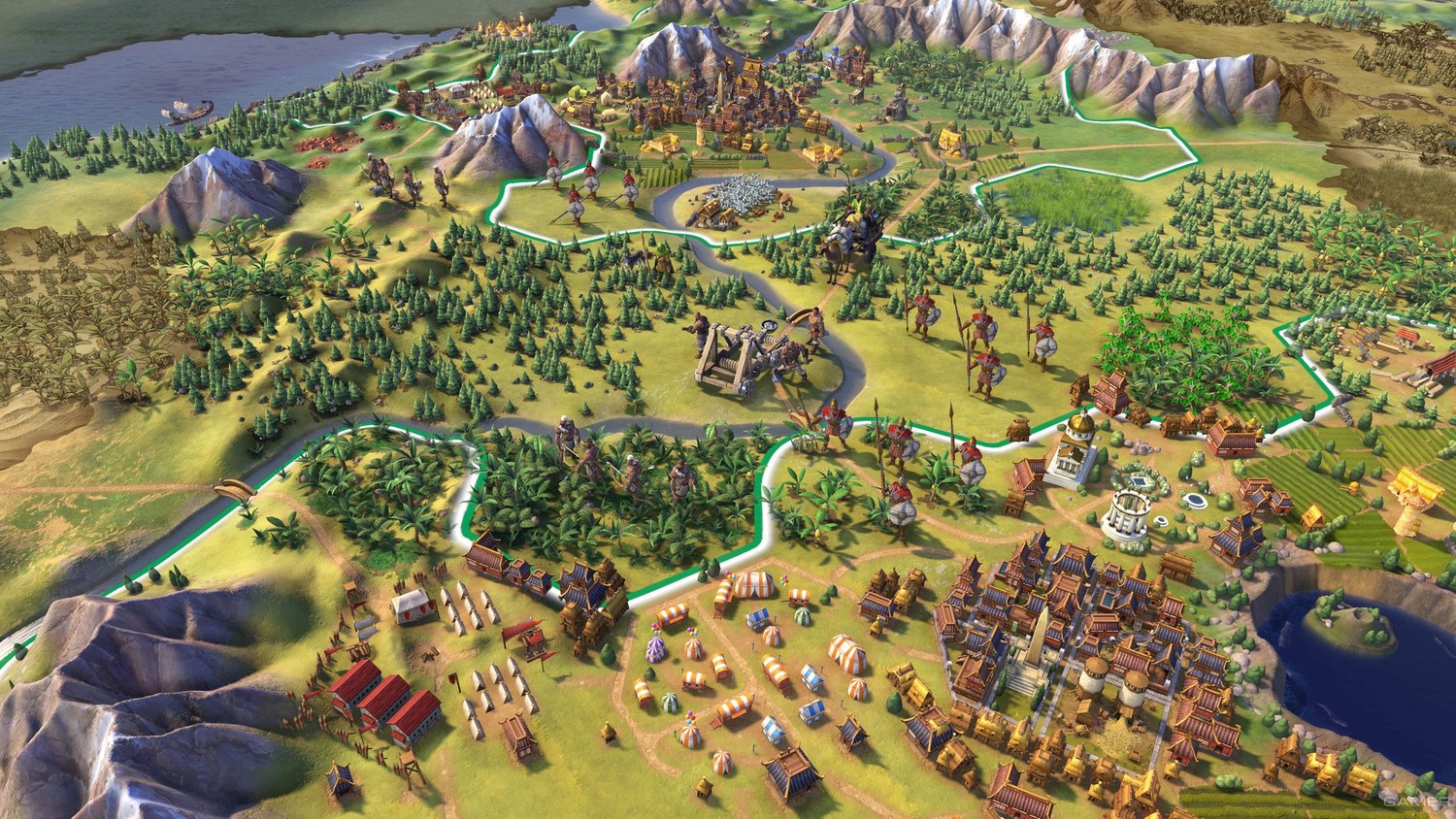 Скриншот 2 к игре Sid Meiers Civilization VI - Digital Deluxe