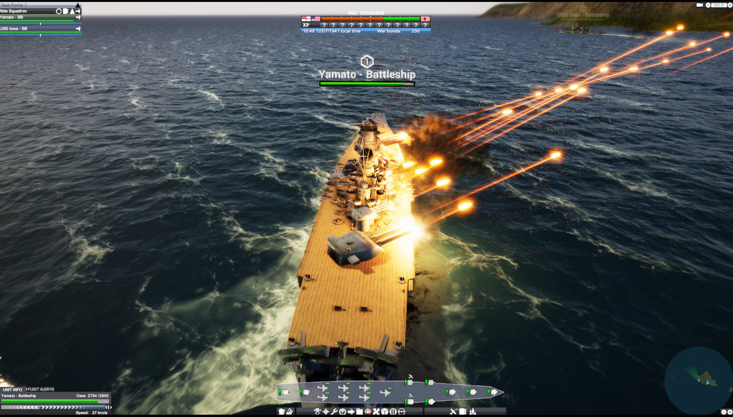 Скриншот 2 к игре Victory At Sea Pacific [v 1.7.2 (39897) ] (2018) PC | RePack by xatab
