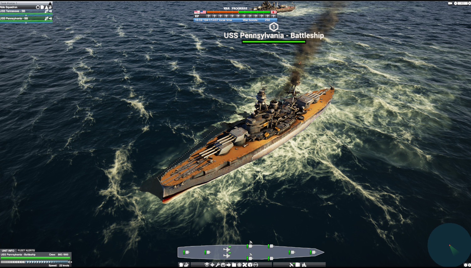 Скриншот 3 к игре Victory At Sea Pacific [v 1.7.2 (39897) ] (2018) PC | RePack by xatab