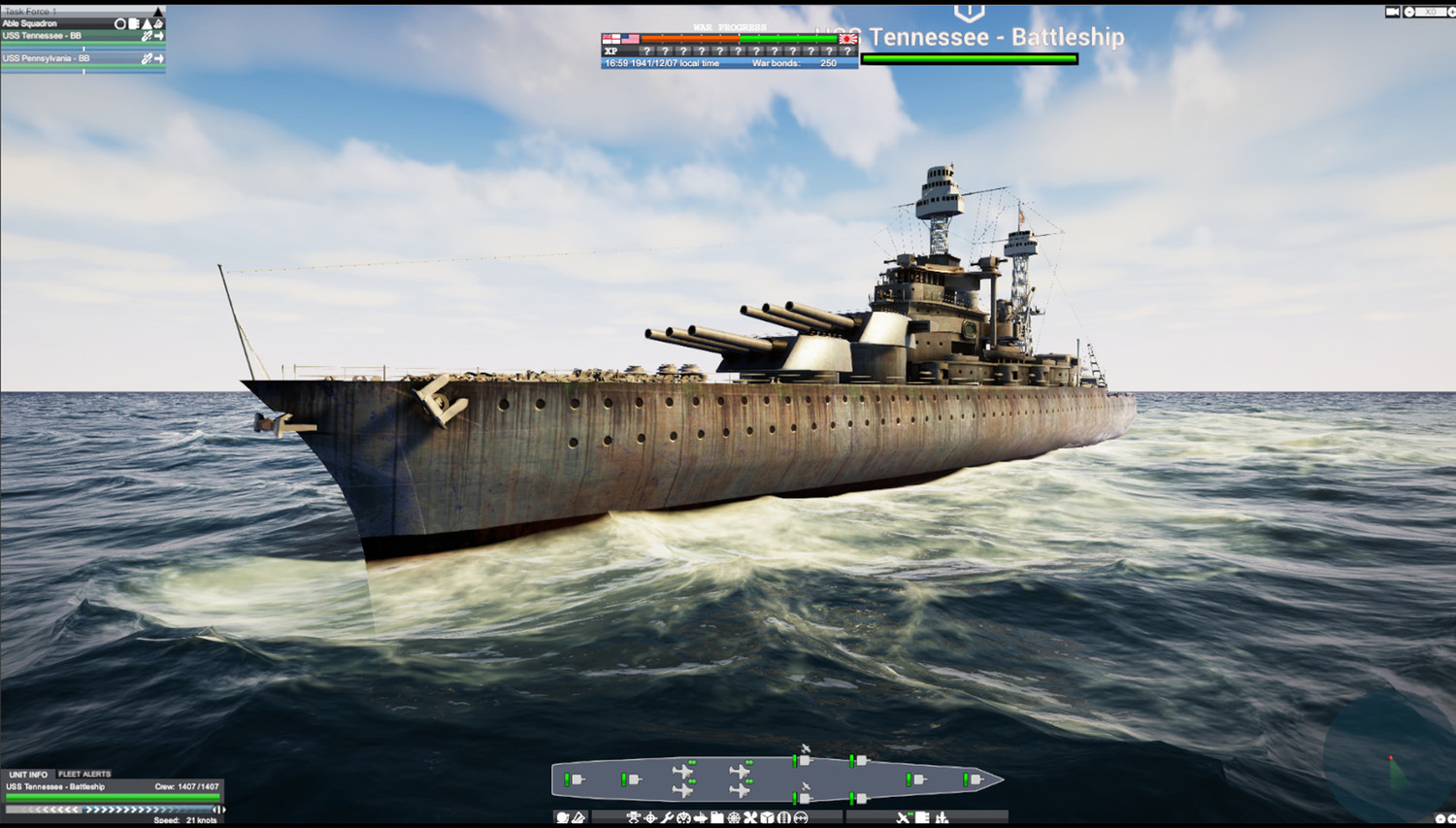 Скриншот 1 к игре Victory At Sea Pacific [v 1.7.2 (39897) ] (2018) PC | RePack by xatab