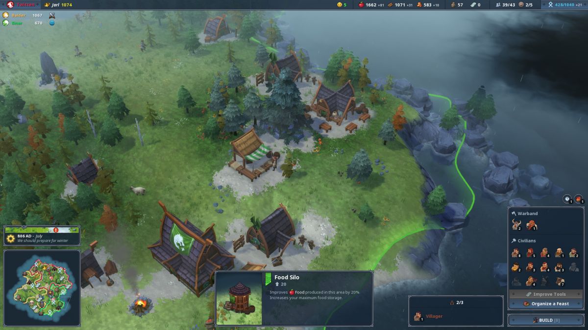 Скриншот 3 к игре Northgard [v 2.1.4.16370] (2018) PC | RePack by xatab