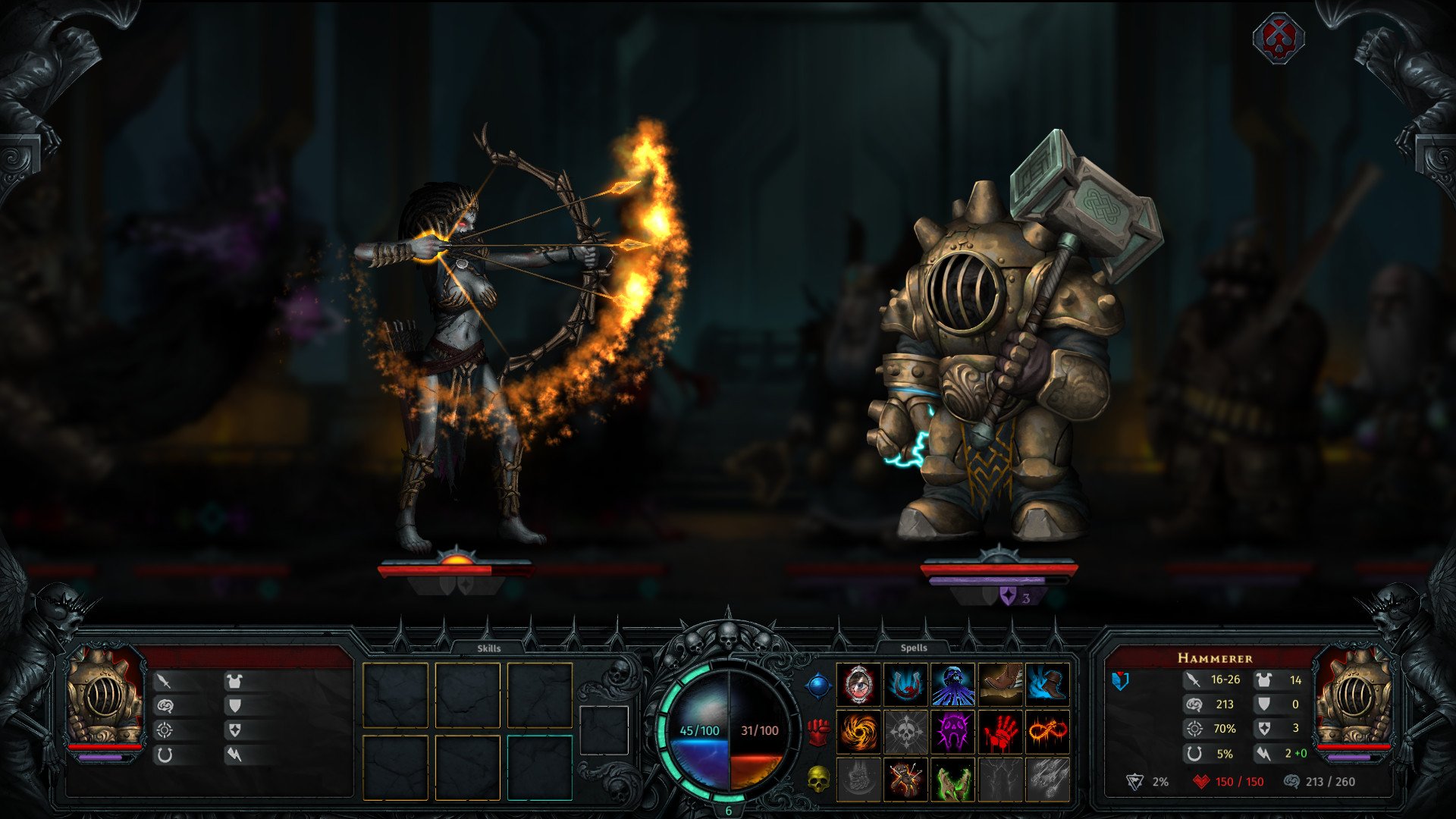 Скриншот 2 к игре Iratus Necromancer Edition (2019) PC | Лицензия