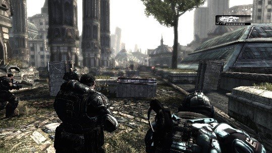 Скриншот 3 к игре Gears of War v.1.0.3340.131 [1С] (2007) PC | Лицензия