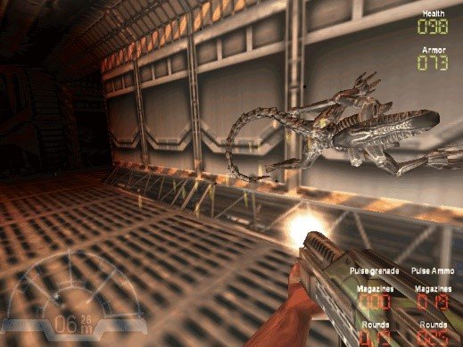 Скриншот 2 к игре Aliens versus Predator Classic 2000 v.20160330 [GOG] (1999-2010)