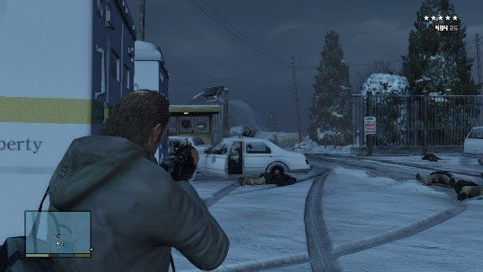 Скриншот 2 к игре Grand Theft Auto V v.3258/1.69 [Папка игры (Steam)] (2015)