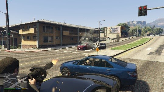 Скриншот 3 к игре Grand Theft Auto V v.3258/1.69 [Папка игры (Steam)] (2015)