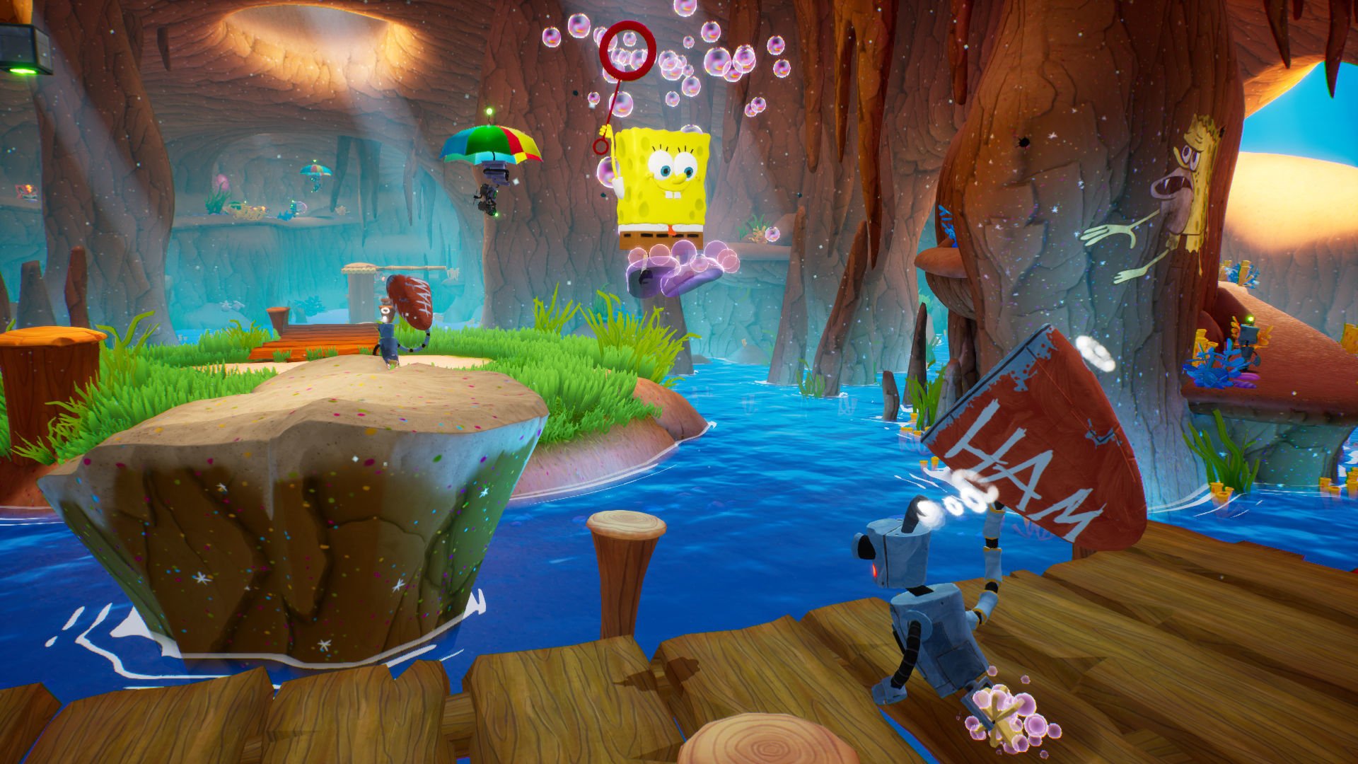Скриншот 2 к игре SpongeBob SquarePants: Battle for Bikini Bottom Rehydrated [GOG] (2020) PC | Лицензия