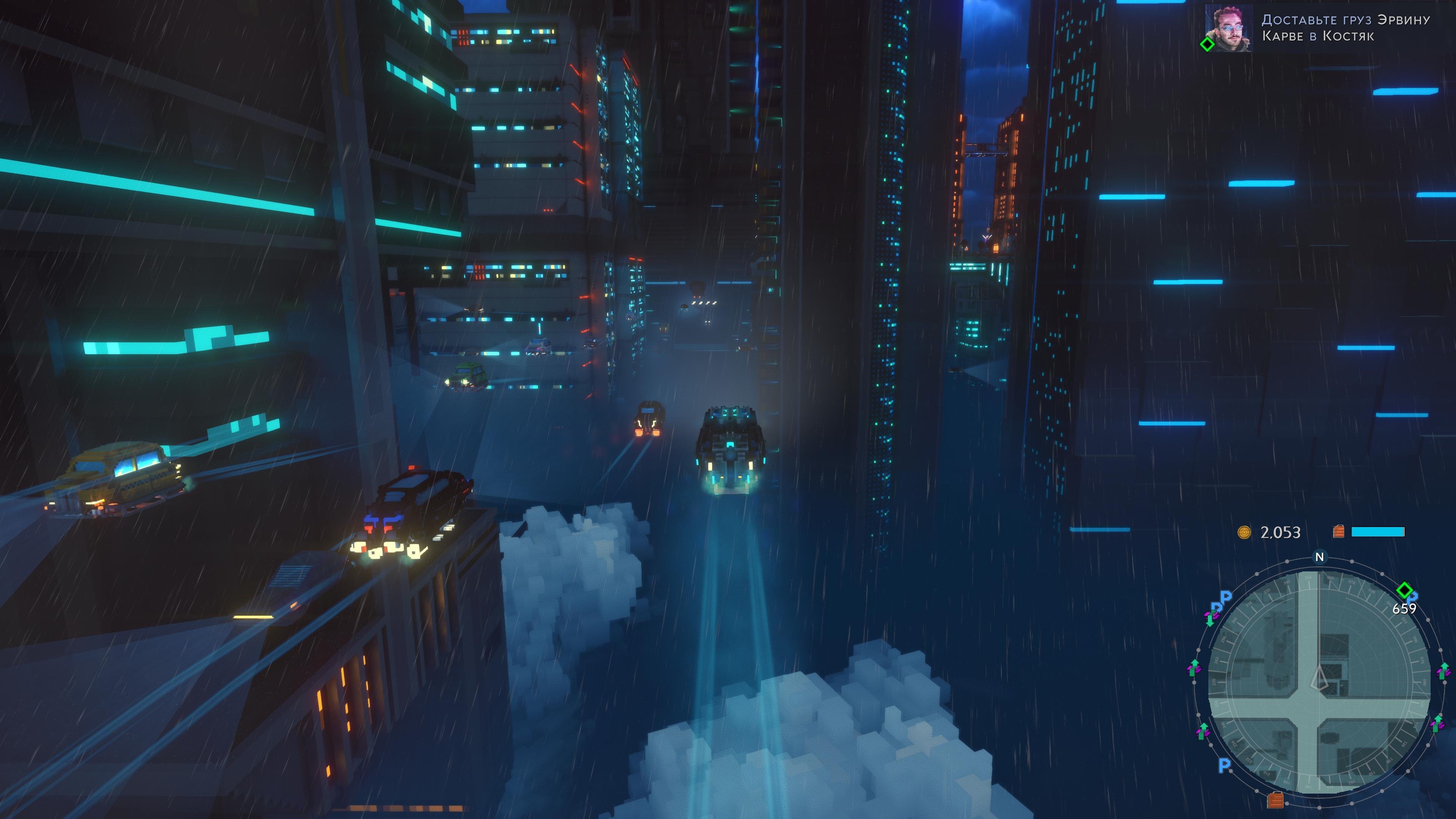 Скриншот 1 к игре Cloudpunk  [Папка игры] (2020) PC | Лицензия