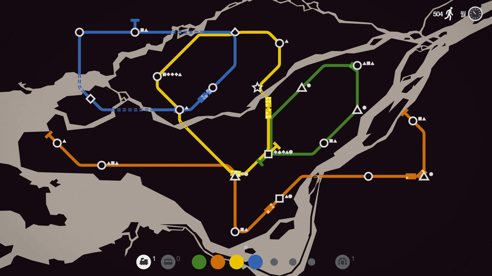 Скриншот 2 к игре Mini Metro [GOG] (2015) PC | Лицензия