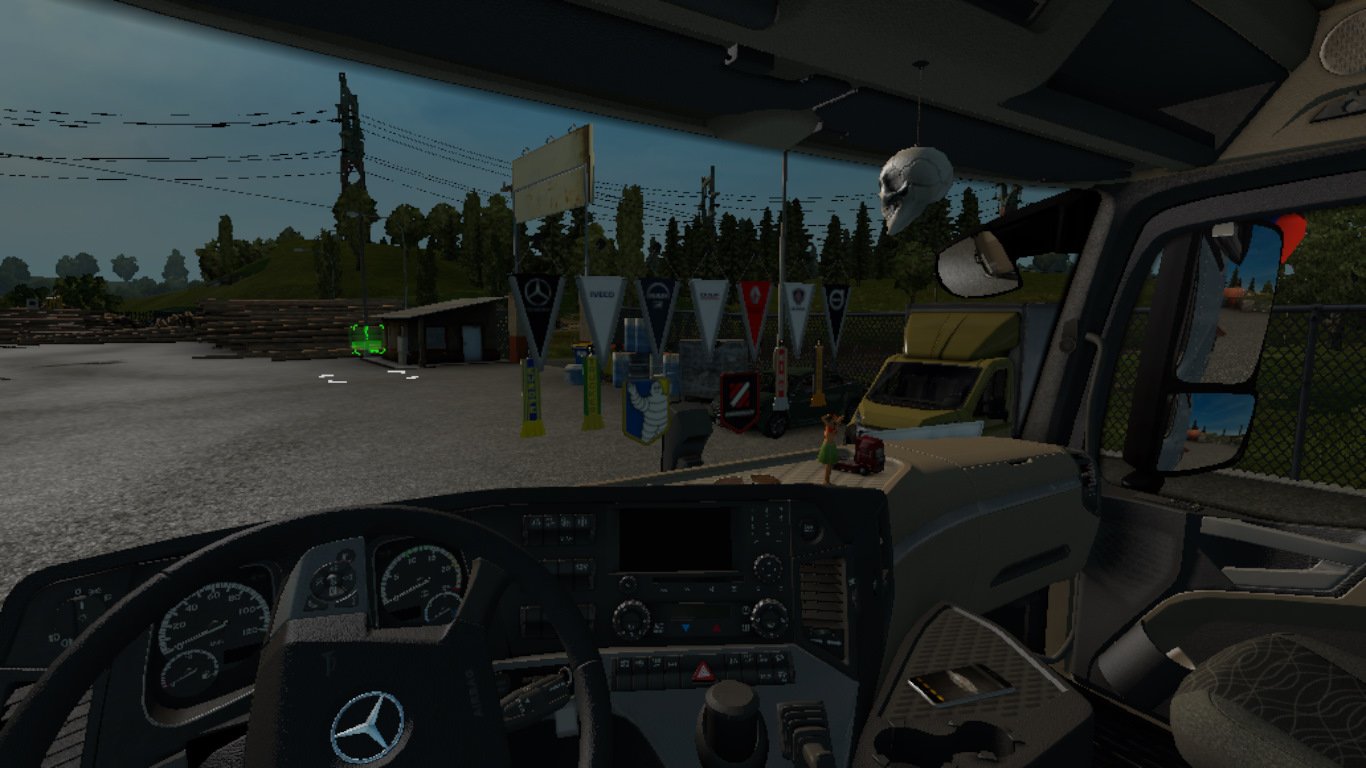 Скриншот 3 к игре Euro Truck Simulator 2 v.1.50.3.1s [Папка игры] (2012)