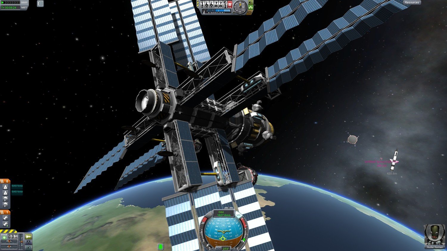 Скриншот 1 к игре Kerbal Space Program [GOG] (2017)
