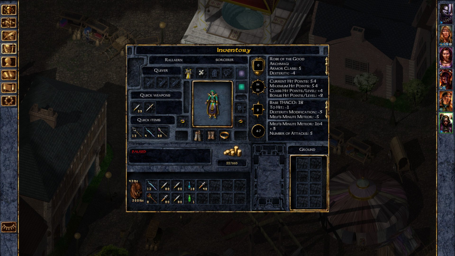 Скриншот 2 к игре Baldur's Gate Enhanced Edition [GOG] (2013)
