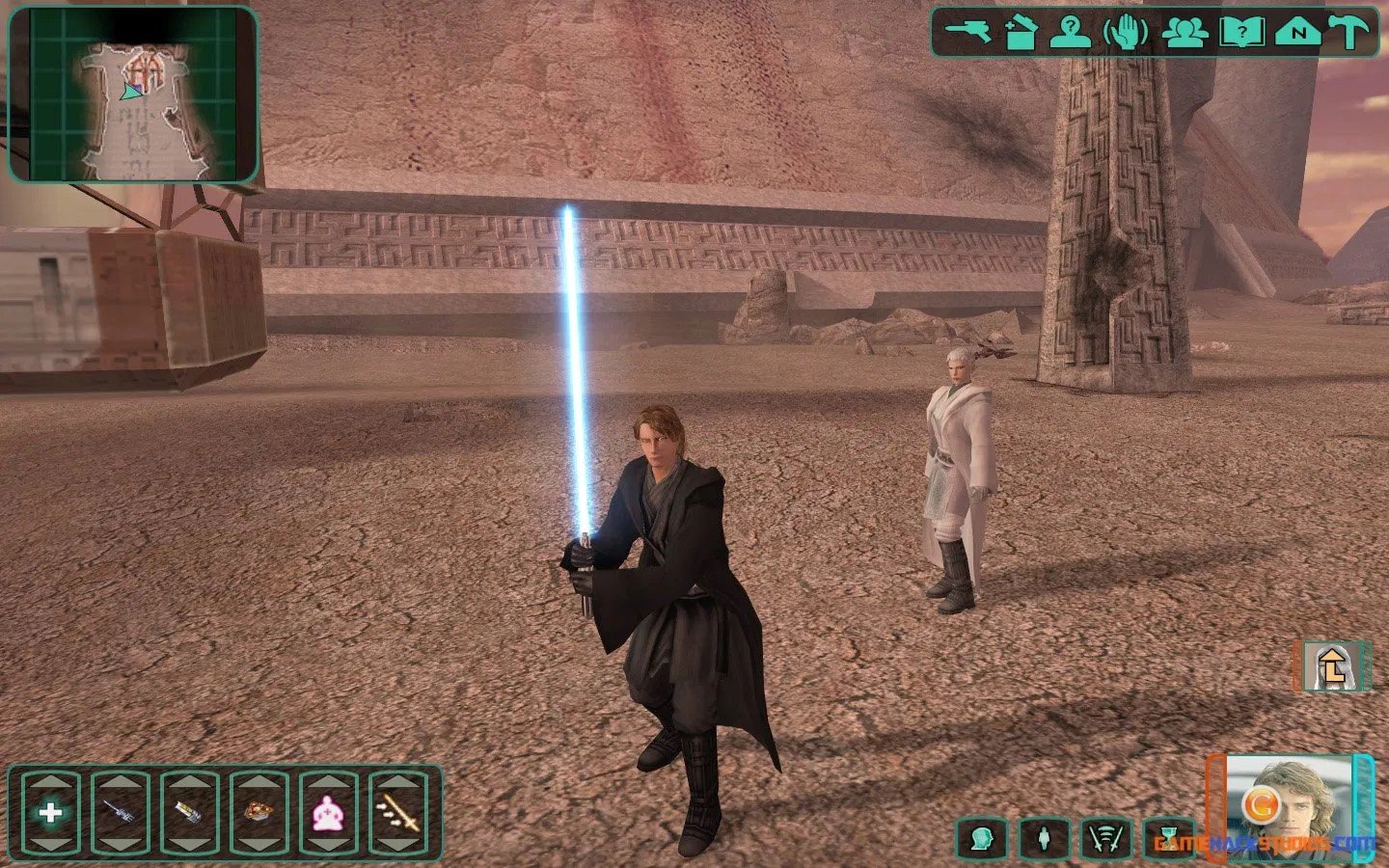 Скриншот 3 к игре Star Wars: Knights of the Old Republic II - The Sith Lords v.1.0b [GOG] (2004)