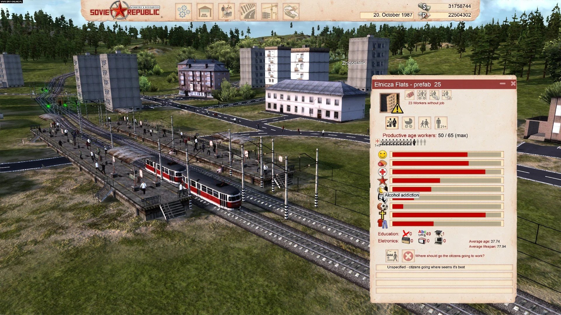 Скриншот 2 к игре Workers & Resources: Soviet Republic v.1.0.0.0 [Архив] (2024)