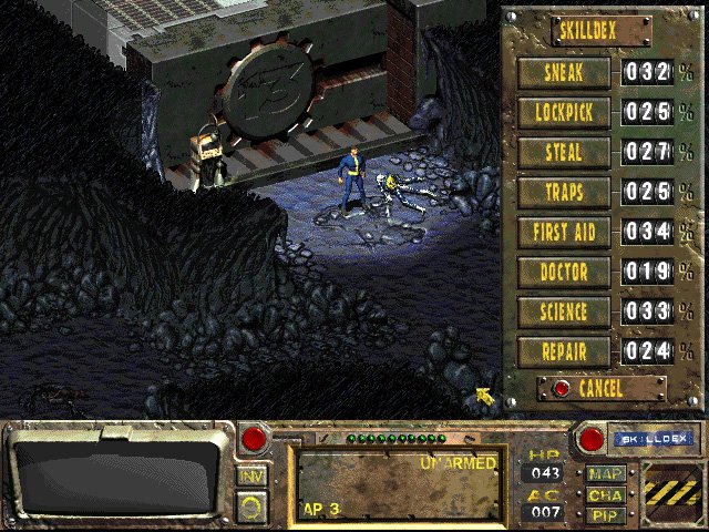 Скриншот 1 к игре Fallout v.1.2 (27130) [GOG] (1997)