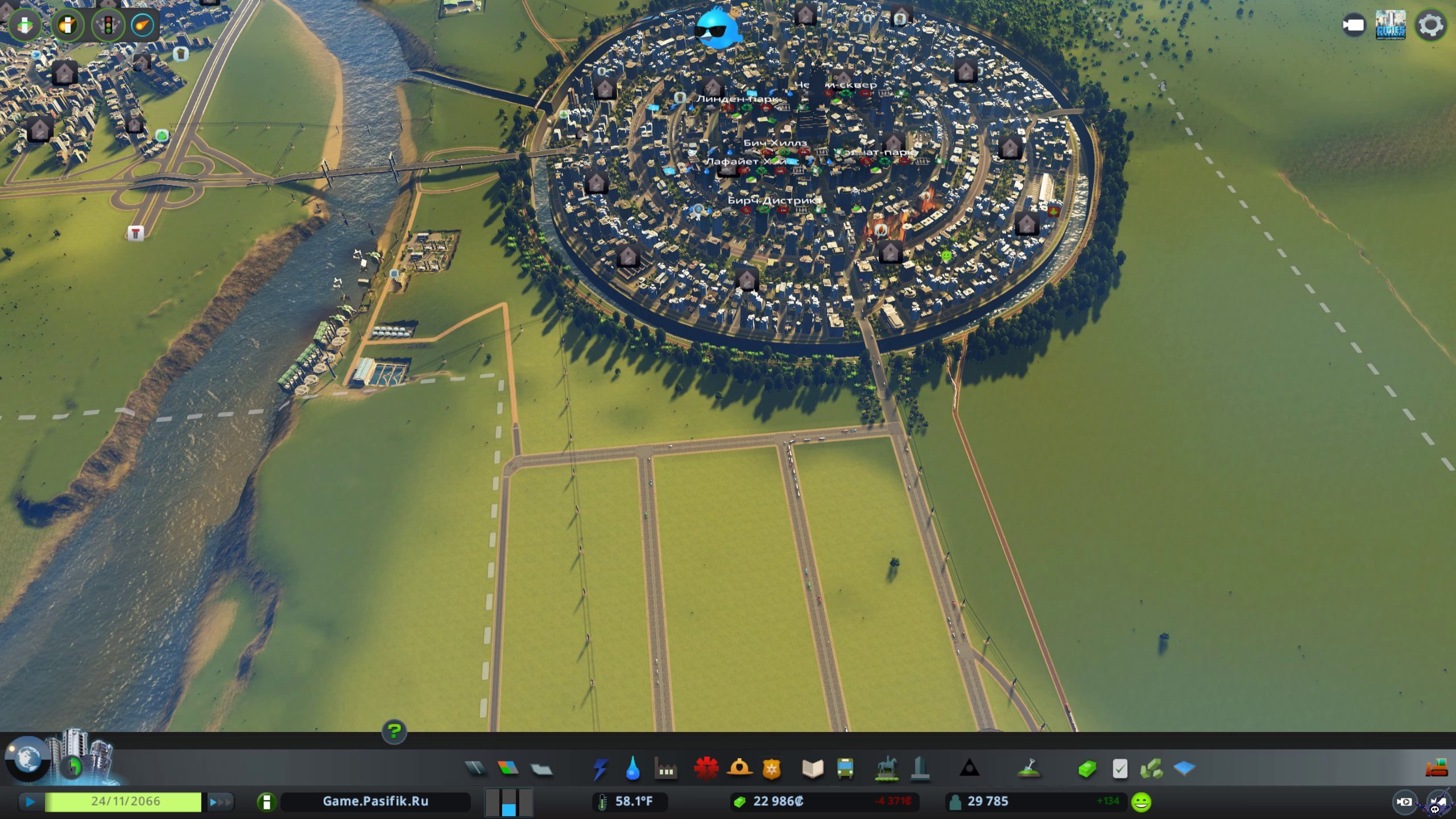Скриншот 2 к игре Cities: Skylines [Portable] (2015) PC | Лицензия