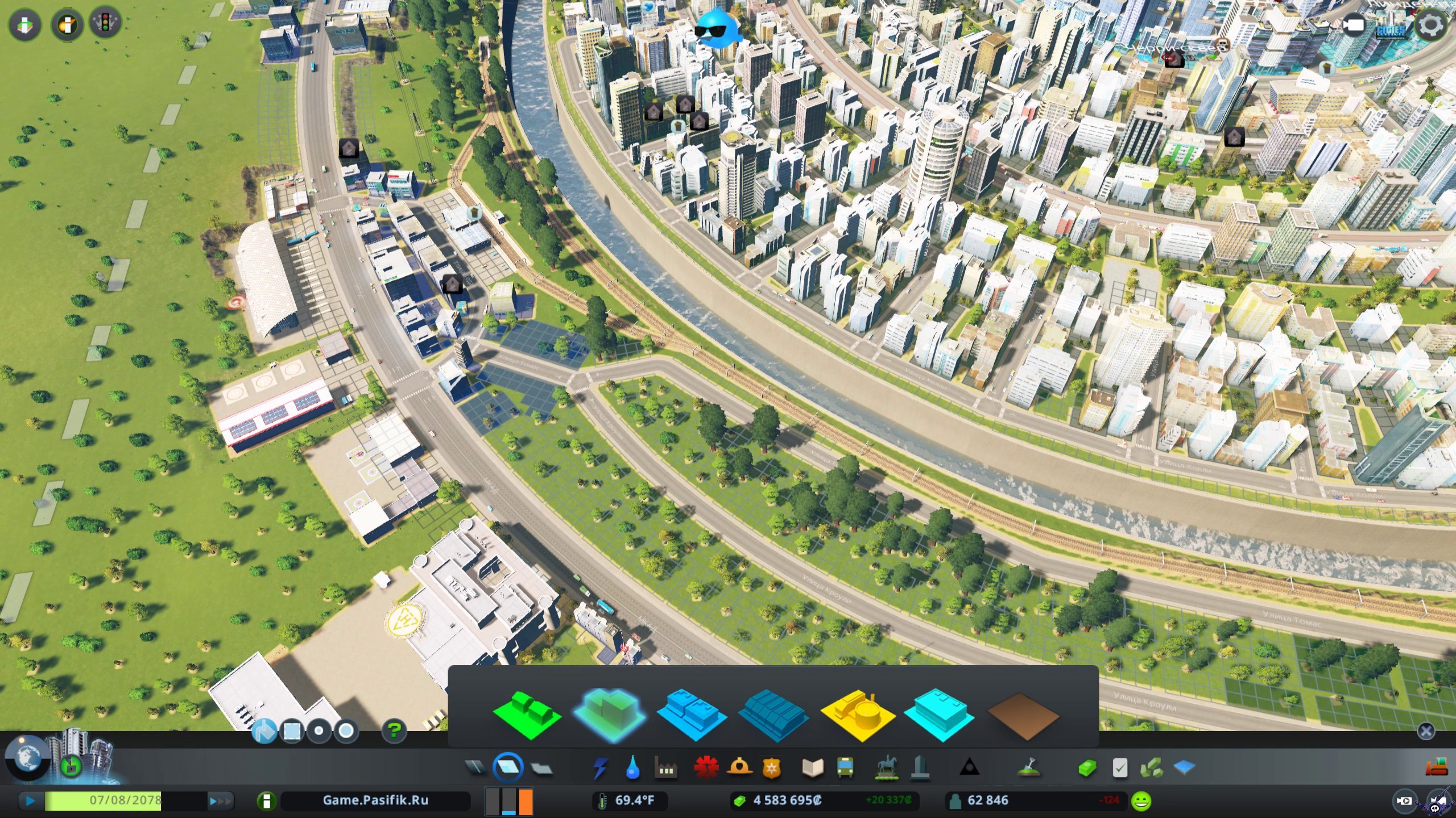 Скриншот 1 к игре Cities: Skylines [Portable] (2015) PC | Лицензия