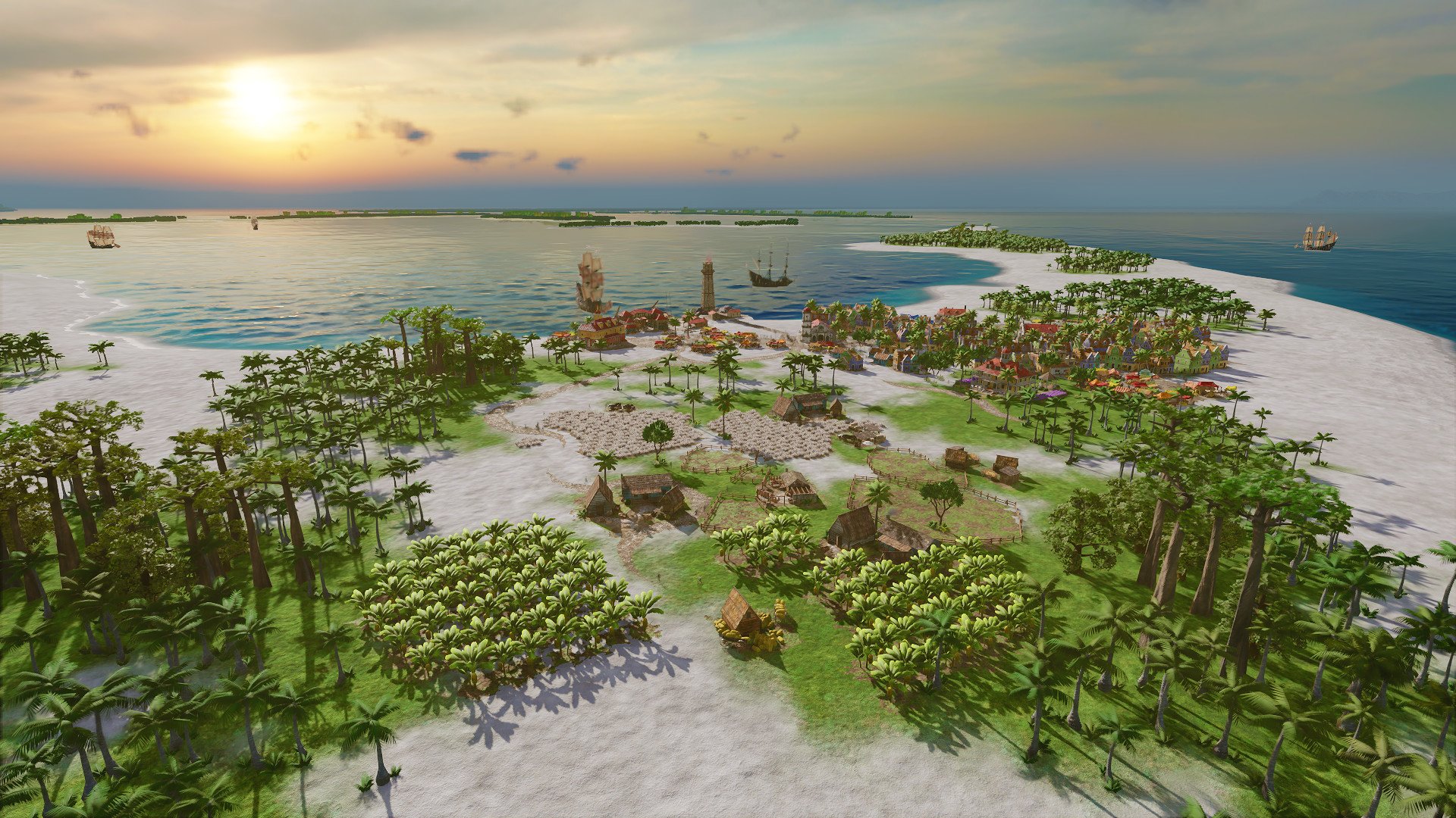 Скриншот 1 к игре Port Royale 4 - Extended Edition (2020)