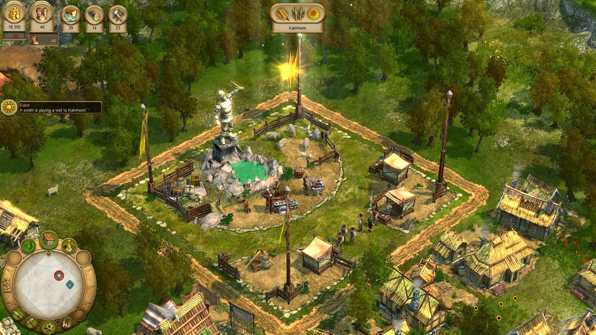 Скриншот 3 к игре Anno 1701 A.D. v. 2.0.0.4 [GOG] (2006)