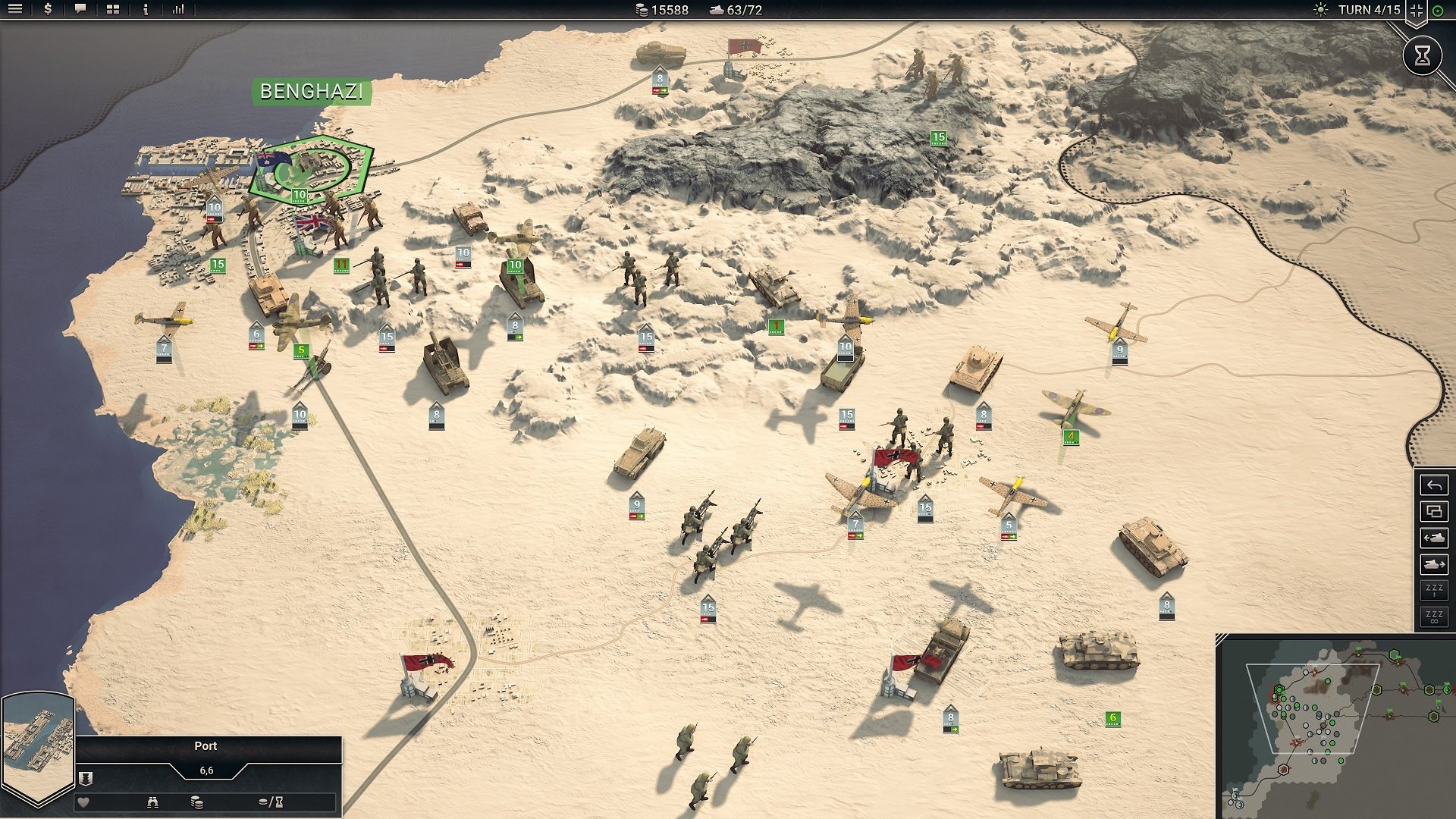 Скриншот 3 к игре Panzer Corps 2 - Field Marshal Edition [GOG] (2020)