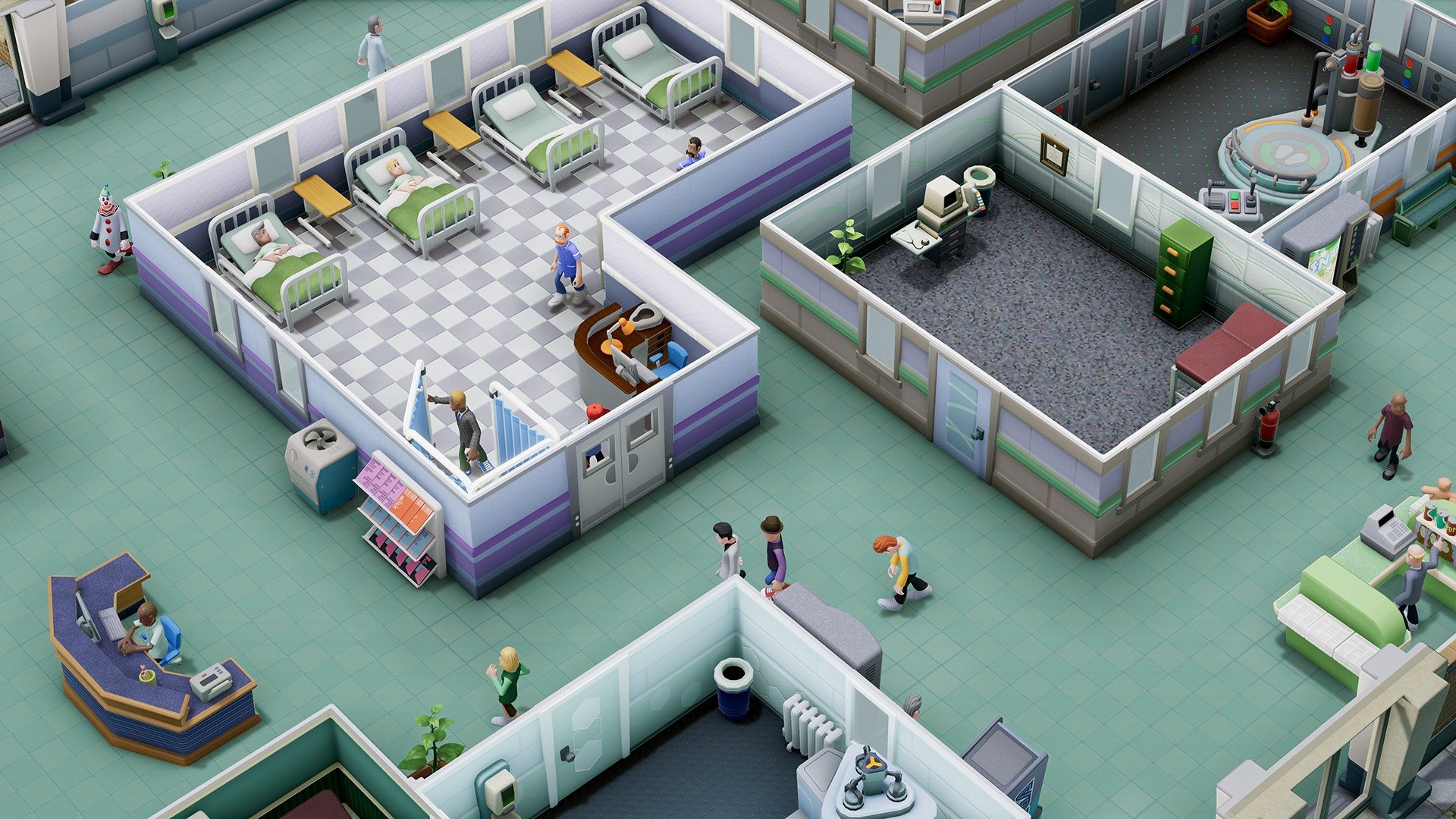 Скриншот 3 к игре Two Point Hospital [Папка игры] (2018)