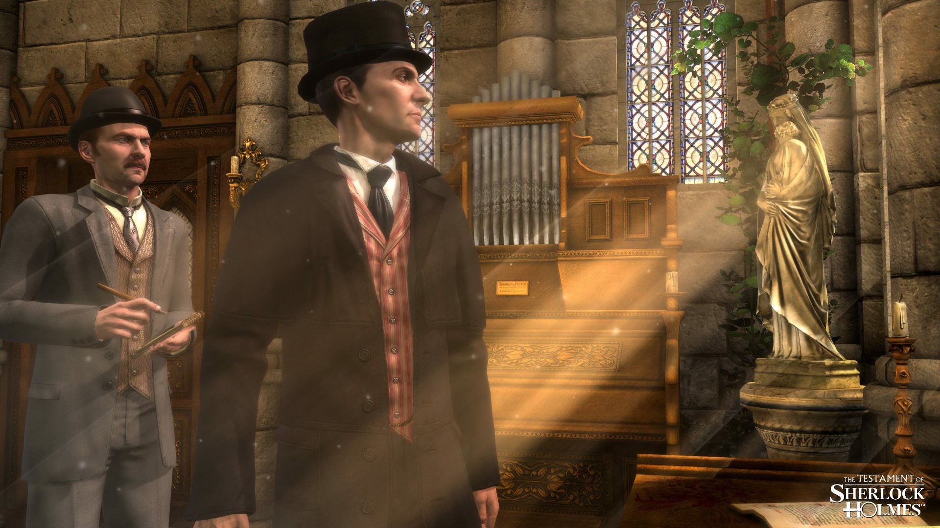 Скриншот 2 к игре The Testament of Sherlock Holmes [GOG] (2012)