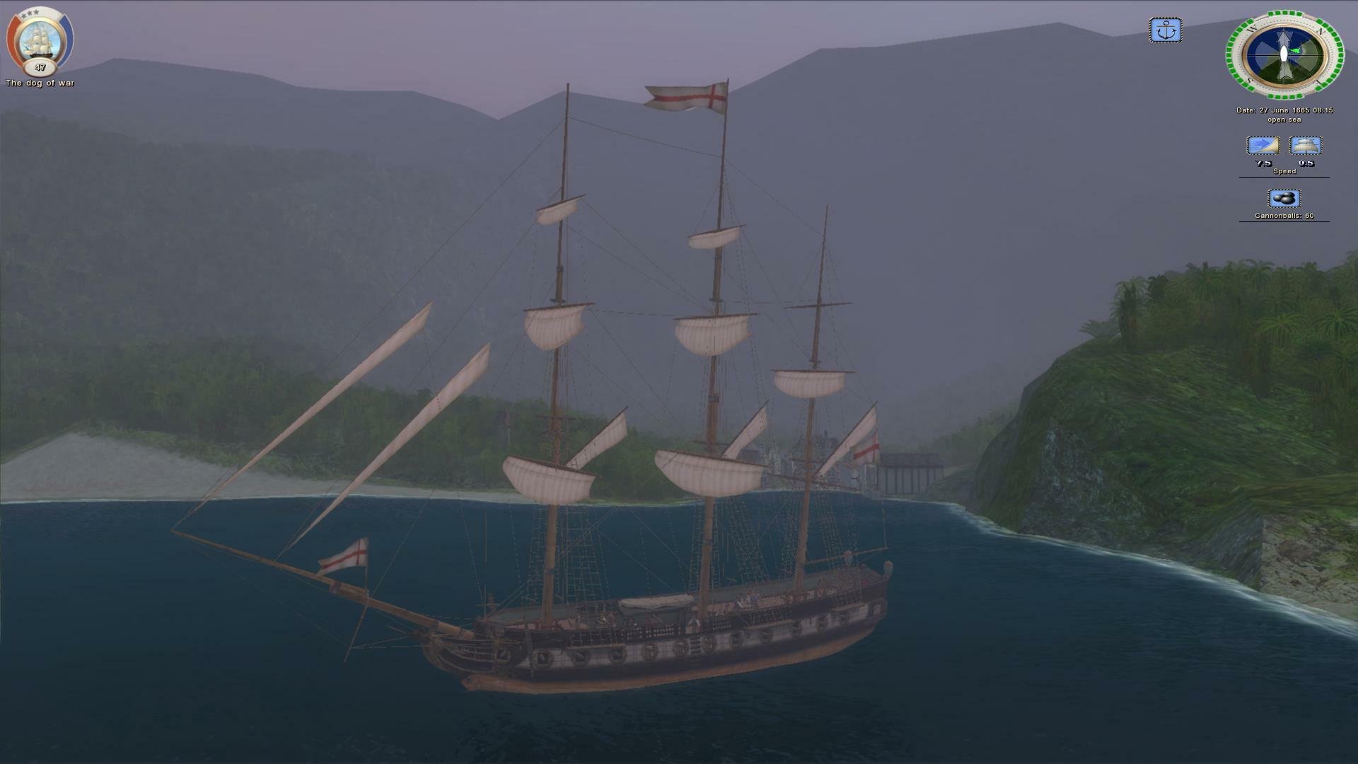 Скриншот 1 к игре Sea Dogs: City of Abandoned Ships v.1.3 (2.0.0.8) [GOG] (2009)